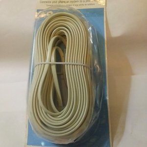 RCA 50 Ft (15.2 M) Phone Line Cord TP443N, SEALED
